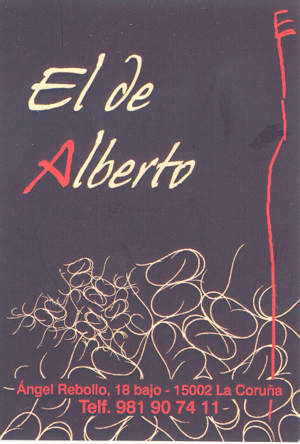 Tarjeta El de Alberto