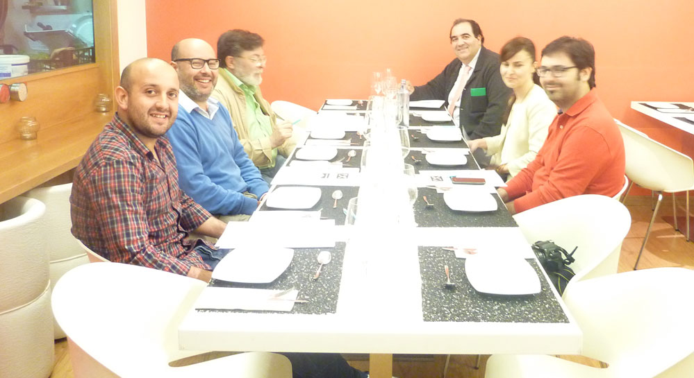 Ganadores del IX Concurso de Tapas Picadillo en La Coruña. Miembros del Jurado