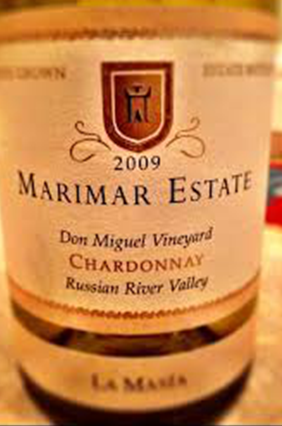 Marimar Estate Don Miguel Vineyard Chardonnay 2009 Russian River Valley, California